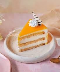 StyleNest - Orange Cream Cake Slice